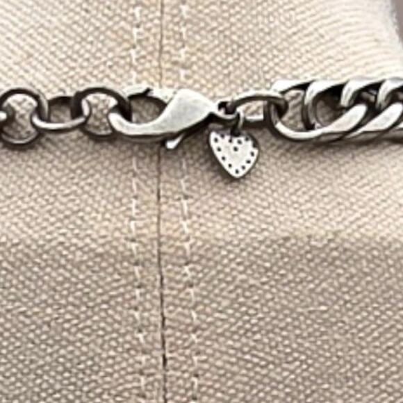 Gray Pearl Cluster Dark Metal Stella & Dot Necklace – Vintage Old Money Glam - Picture 8 of 10